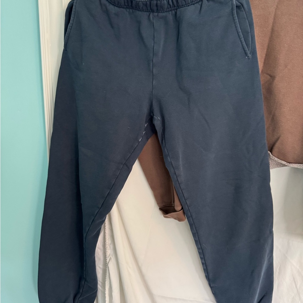 TNA Blue Sweatpants Relaxed Fit Joggers